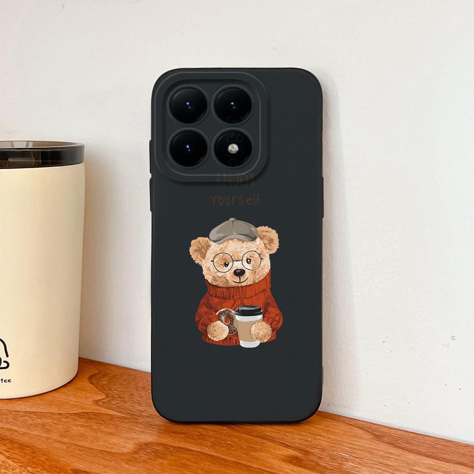 

Чехол для телефона Xiaomi 15T Pro Чехол для Xiaomi 17 Pro Max Милый Астронавт Funda Для Xiaomi15T Мягкий Жидкий Силикон Прочные Задние Крышки Xiaomi 15T
