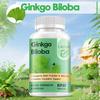Ginkgo Biloba Extract Capsules, Natural Supplement, Easily Absorbed, Suitable for Adults.