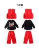 Kids' Trendy Hip Hop Dance Outfits: Boys' Cargo Pants & Girls' Jazz Costumes Set