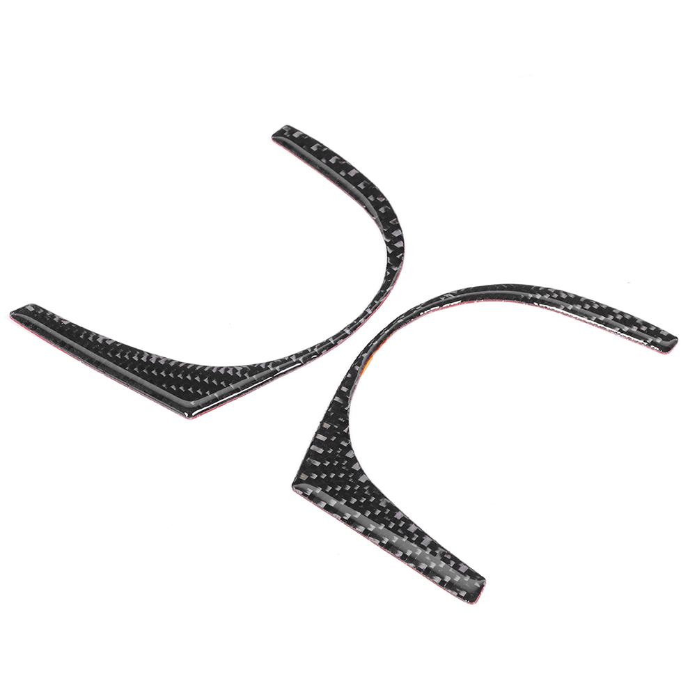 Carbon Fiber Car Door Cup Holder Frame Trim Fit for Nissan 350z 2006 2009