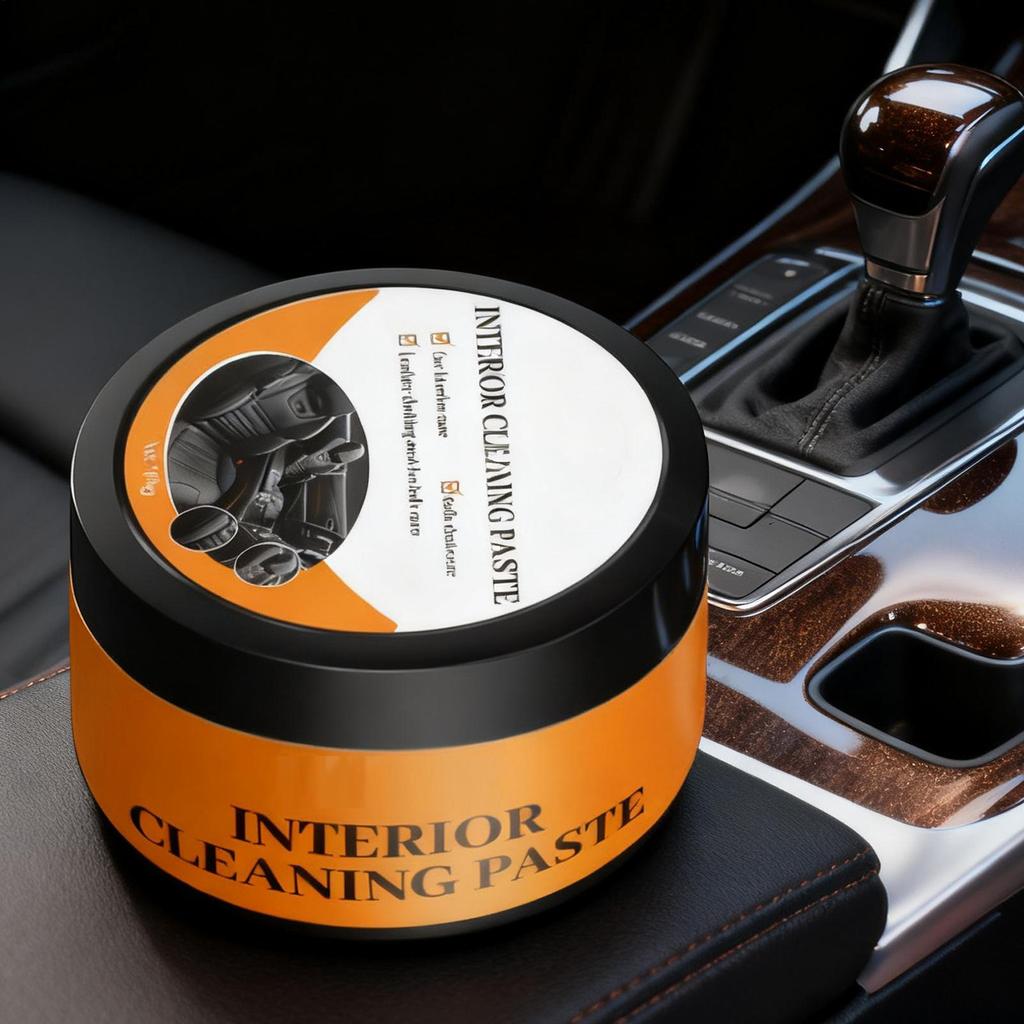 Car Leather Cleaner Long-Lasting Restore Paste Automotive Interior Leather Cleaning Cream For Vehicles Truck RV Sedan Automotive
