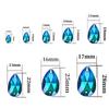 Drop Flatback Sew On Rhinestones Bulk Glass Crystal Stone for Tailoring Materials and Accessories Garment Accessories