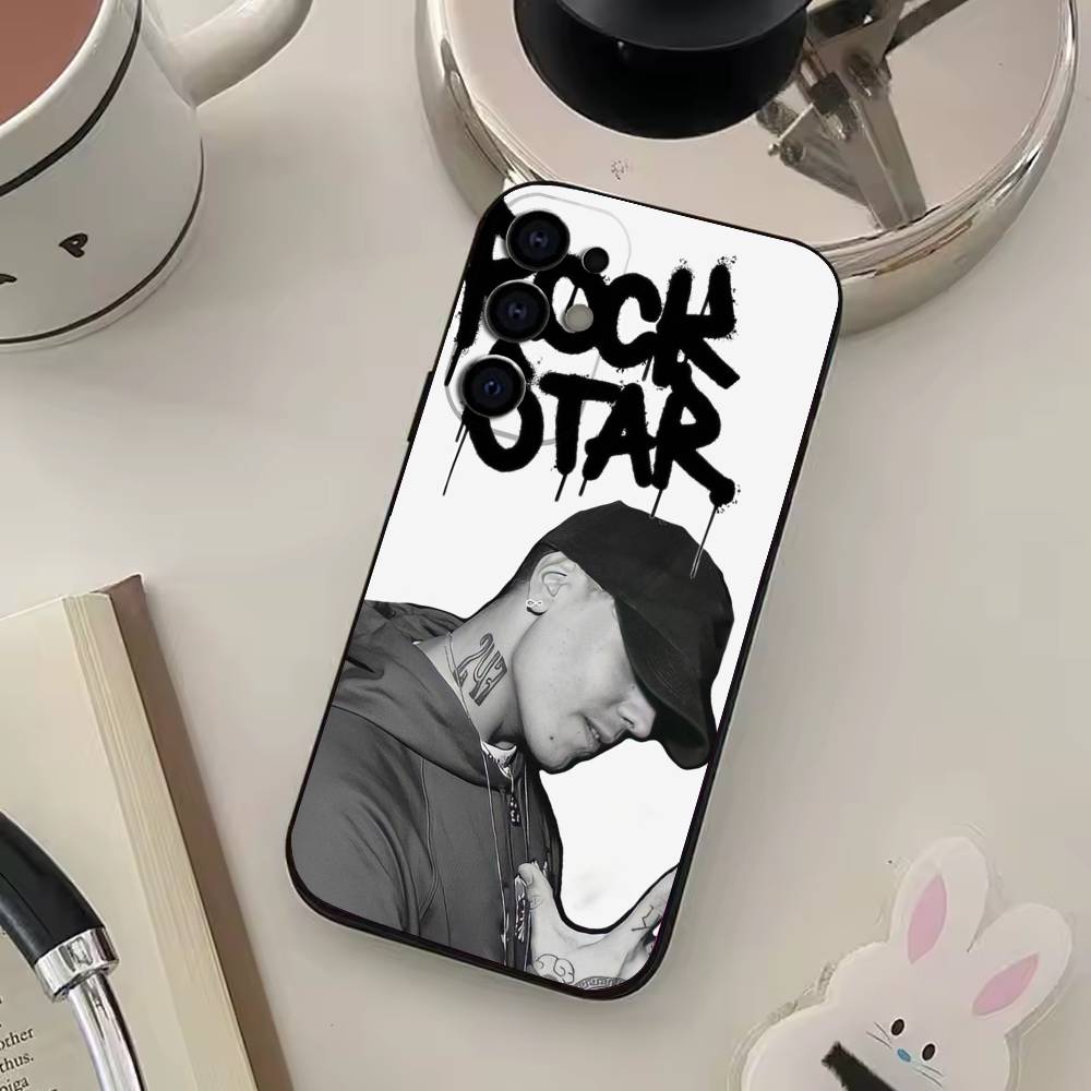 Singer D-Duki Phone Case For Samsung S25,S24,S21,S22,S23,S30,Ultra,S20,Plus,Soft Silicone Black Cover