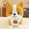 Entzückendes Corgi Plüschtier Weiches Stofftier Gelbe Hundepuppe Perfektes Geschenk für Mädchen