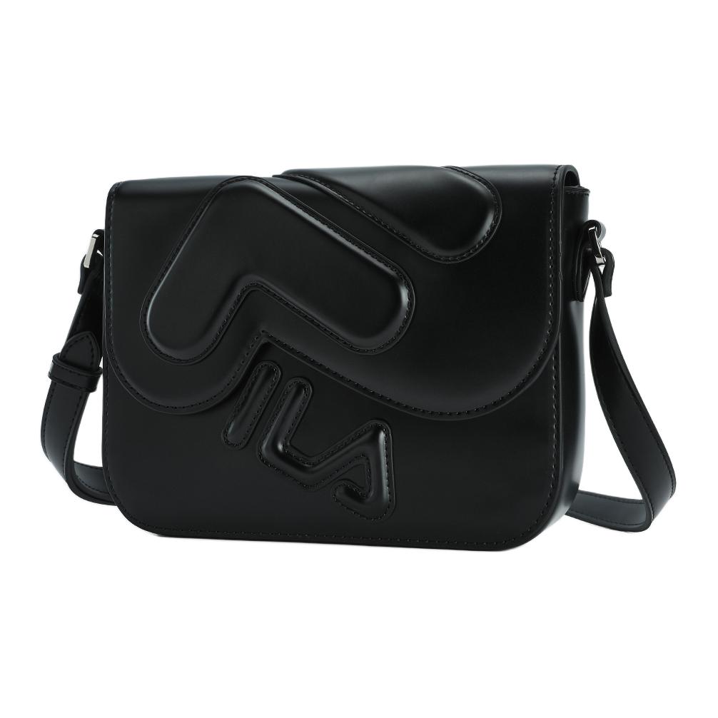 New FILA Polyurethane Shoulder Bag, Crossbody Bag Women's Black F13W519171F-BK