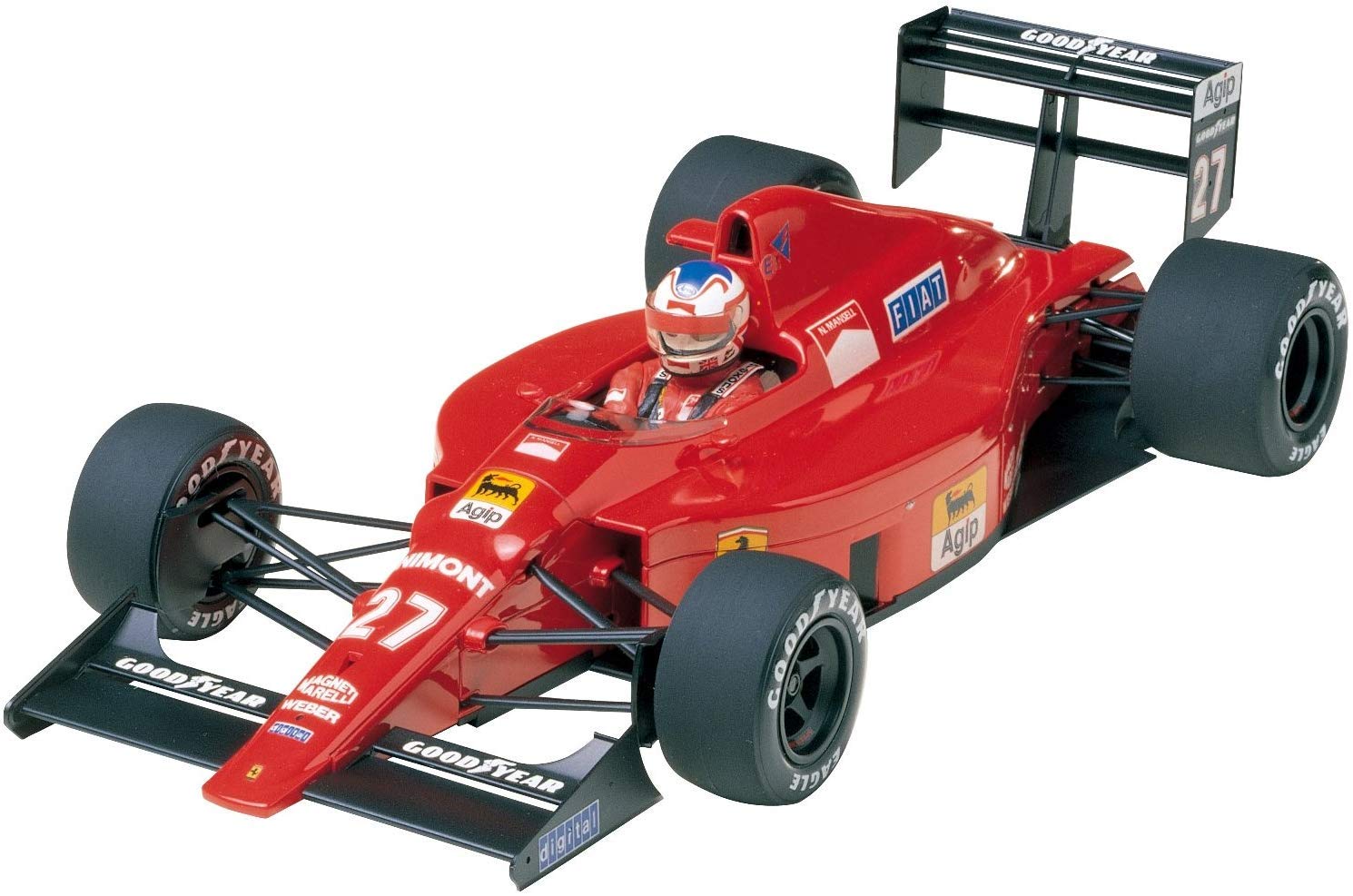 

Tamiya 1/20 Серия Grand Prix Collection №. 24 Ferrari F189 Поздняя модель Спецификация для Гран-при Португалии Пластиковый набор для сборки 20024