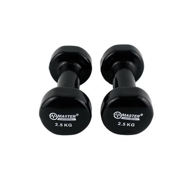 Vinyl Dumbbells 2 X 2.5 Kg MASTER