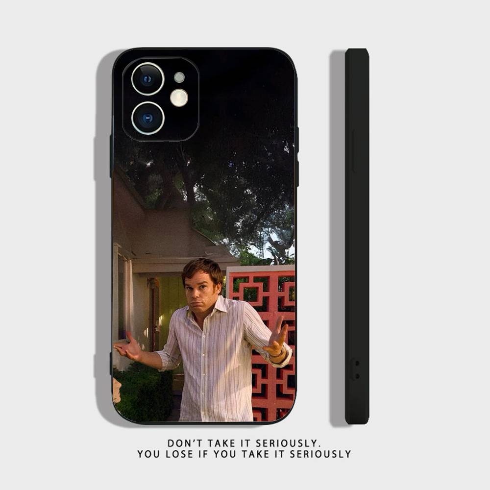 

Movie D-Dexter Morgan Phone Case For iPhone 17 16,15,14,13,12,11,Pro,XS,Max,XR,Plus,Mini Soft Silicone Black Shockproof iPhone13PRO