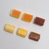 100pcs Mini Food Cream Cake Bread Ornament Miniature Doll House Decor Doll House Accessories Resin Craft