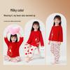 Classic Teddy Kids' Pure Cotton Long-Sleeve Pajama & Home Wear Set