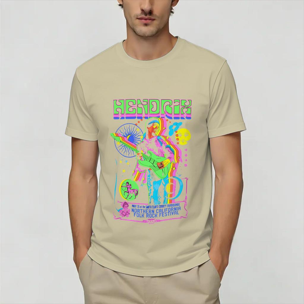 Unisex Jimi Hendrixs T Shirts Cotton Clothing Vintage Short Sleeve Round Neck Tee Shirt 4XL 5XL 6XL TShirts