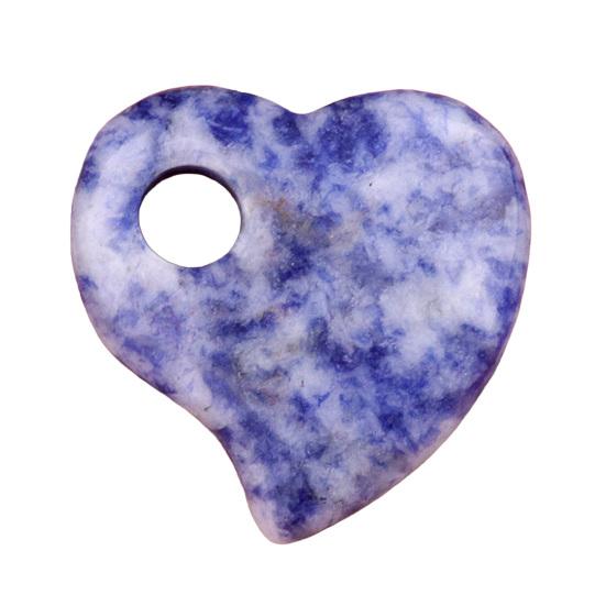 Natural Quartz Heart Palm Stone Cute Mini Polished Love Shaped Healing Stone with Hanging Hole for Reiki Meditation Gifts