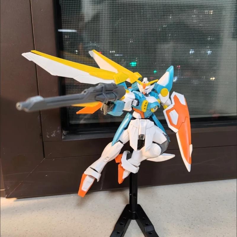 Stock In Hg 1/144 Ew Wing Modified Version Hg Zero Non-Feather Wing Prototype Transformable Assembly Model Kit Collectabe Toys