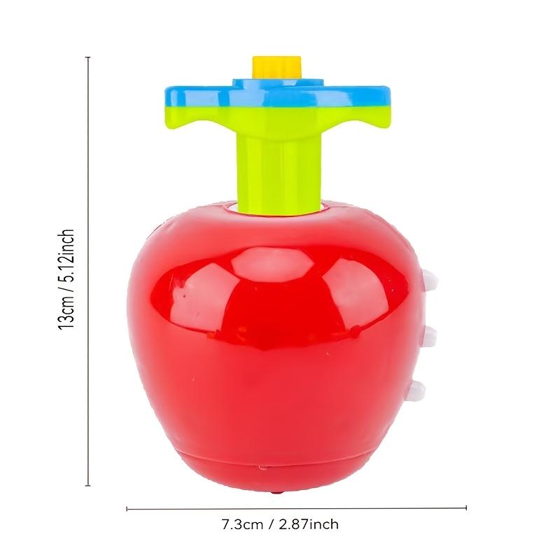 Fruit Series Press Flash Music Gyro 5pcs Set Toys