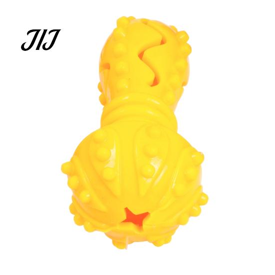 Mental Stimulation Dog Toys Mushroom Treat Dispenser Toy, Rubber Chew Anxiety Relief for Puppies Interactive Teeth Cleaning Toy Aggressive Chewers,