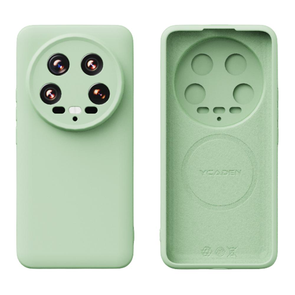 YCADEN For Xiaomi 14 Ultra Case Compatible with MagSafe Precise Cutouts TPU Phone Back Cover