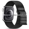 Compatible Apple iWatch11 Double Section Nylon Loop Strap Ultra3 Woven Band