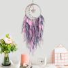 Home Decoration Star Dreamcatcher Hanging Wind Chime Black Feather Pendant Hanging