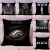 TTool Band Rock Singer Pillow Case Pillow Case Plush Fabric Soft Double Sided Print Home Sofa High Quality Cushion