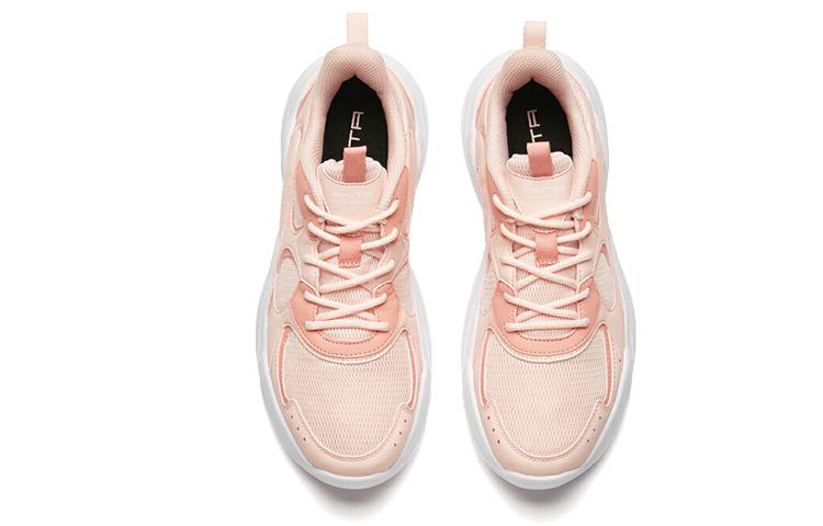 Women's Sneakers ANTA Chunky Sneakers Women's Low-top Orange Pink