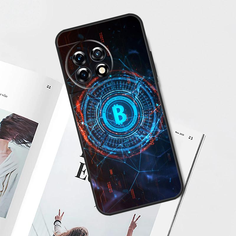 Bitcoin Case For OnePlus Nord 5 CE 4 3 Lite N20 N30 OnePlus 15 13 12 11 8 9 10 Pro 12R 13T 13R Cover