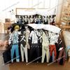 Home Textile Cartoons Bungo Stray Dogs Cover Duvet Cover Pillow Case Boy Girl Polyester Bedding Set King Queen Twin Size