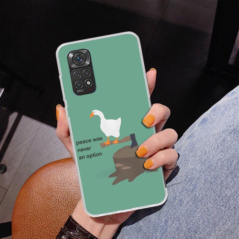 Cartoon Cute Goose Game Phnoe Case for Phnoe Case for Xiaomi Redmi Note 15 14 14S 13 Pro Plus 12 12S 11S 11E 10S 10 11T 5G Uniqu