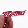 3D TURBO Logo Auto Styling Aufkleber Metalllegierung Emblem Abzeichen Aufkleber Auto Dekoration Zubehör für Cruze Geely für VW
