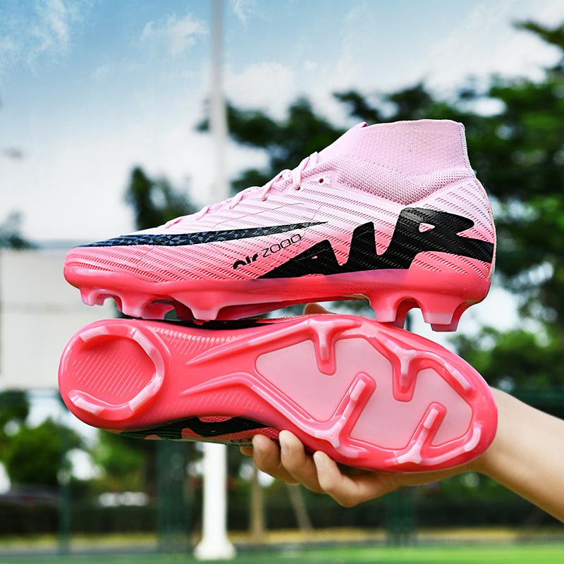 Orijinal Erkek Futbol Ayakkabıları FG/TF Saha Kramponları Futbol Sahası Botları Profesyonel Spor Giyim Unisex Maç Antrenman Futbol Ayakkabıları