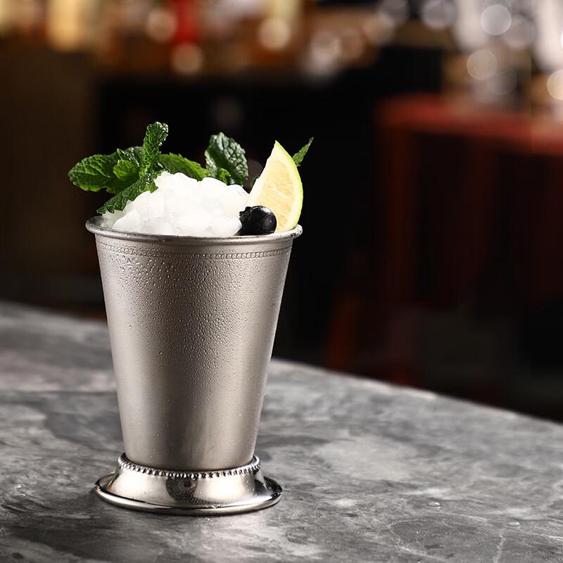 Shange Rolled Rim Glass Mint Julep Cocktail Cup 350ml