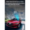 ZJCGO Auto HUD Display Car Projector Alarm Head Up Display Speedometer Windshield for Mazda 3 Mazda3 BM BN 2013~2018