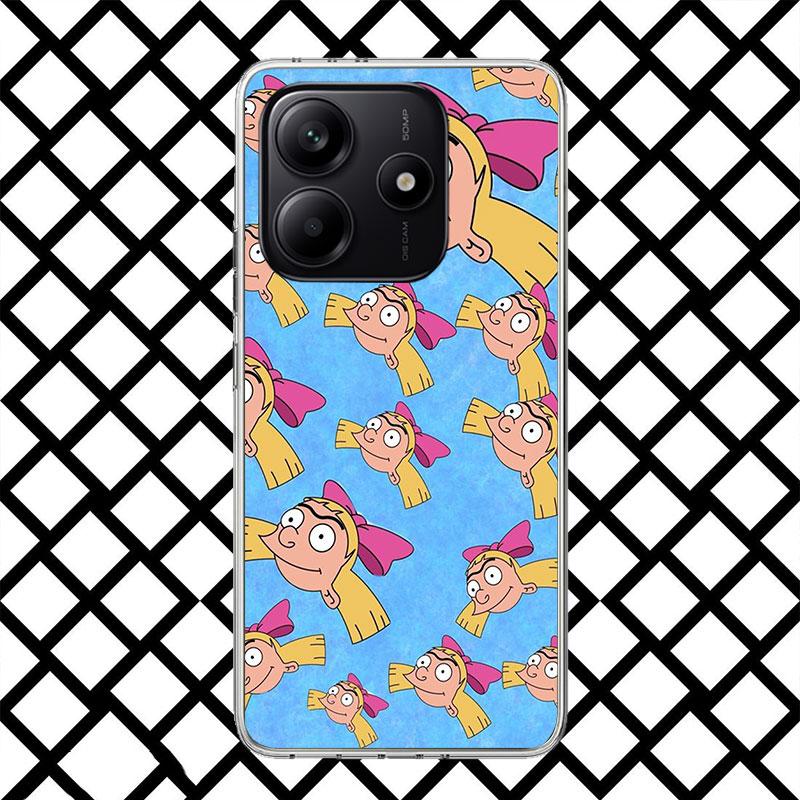 Cartoon Hey Arnold Fondos Phone Case for Xiaomi Redmi Note 15 14 14S 13 12 12S 11 Pro Plus 11E 11T 11S 10S 5G Soft Cover Fundas