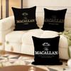 M-Macallanns W-Whiskey Cushion Cover Soft Short Plush Pillow Cover Smooth Cozy Texture Aesthetic Cushion Case Home Decor