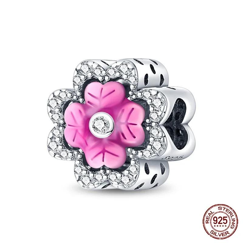 Fashion 925 Silver Colorful Butterfly Dragonfly Hummingbird Spring Series Charms Beads Fit 925 diy Bracelet Jewelry