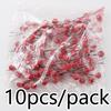 10 Pcs 22cm Artificial Snowflake Berry Branches Christmas Tree Home Vase Decoration Stems