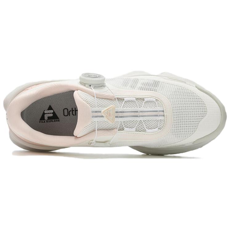 FILA Lynx Boa 3+ Fashionable Comfortable Fabric Durable Low-Top Running Shoes Women sneaker White A12W531204F-SW