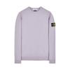 Solid Color Crew Neck Long Sleeve Pullover Sweatshirt Men Sweatshirt Lilac 791562420-V0047