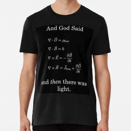 Maxwell s Equations Size S to 5XL Made in the USA T shirt S