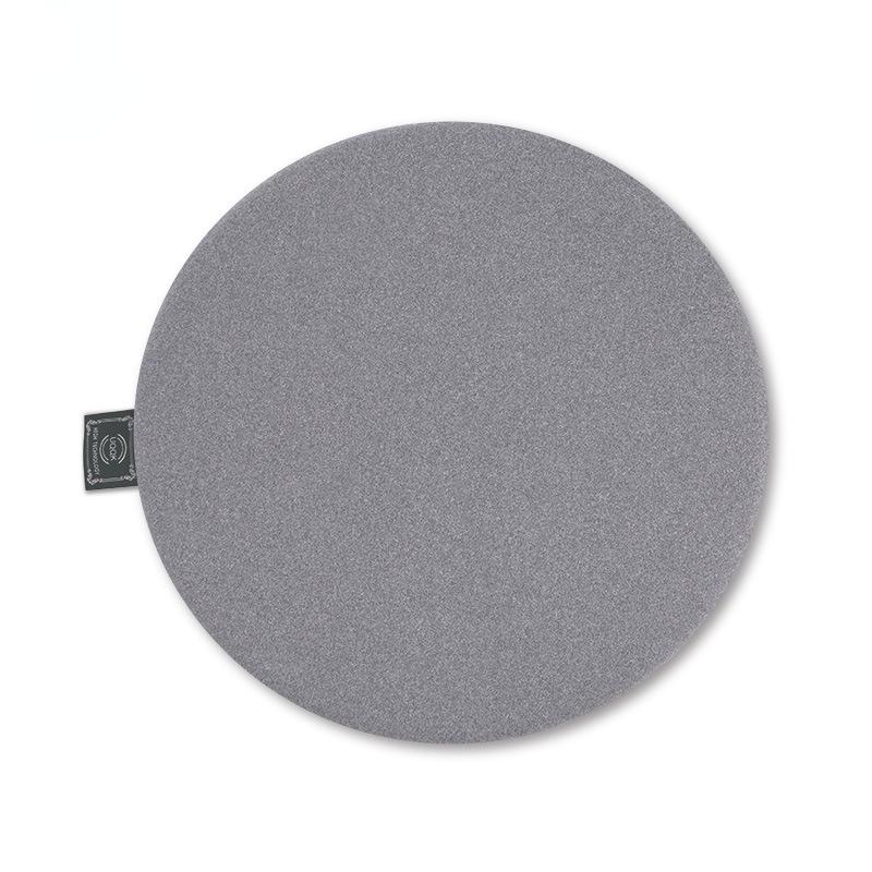 Muji Style Японский стиль Дышащая круглая подушка для сиденья Офисный эркерный диван-татами Подушка для сиденья из пены с эффектом памяти Подушка для стула 40x40x3cm серый 5733₽