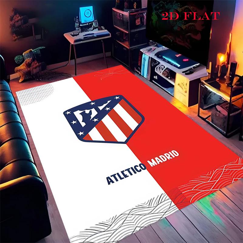 Atleti Carpet Rug for Living Room Bedroom Home Sofa Decoration,Kids play Nonslip Floor Mat