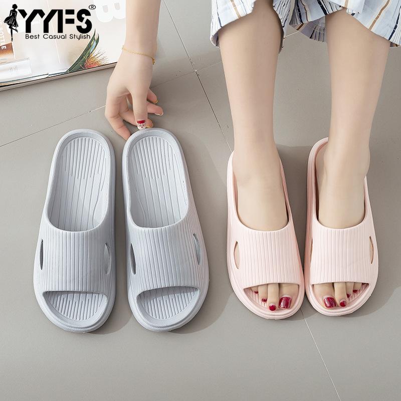 

Fashion Super Soft Home Slippers For Couples Indoor Non-slip Sandals Summer Non-slip Shower Slippers Thick Sole Bath Shower Shoes For Women Men 44-45 море синього кольору