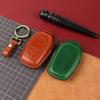 Genuine Leather Key Case for Toyota: Camry, Corolla, Highlander, RAV4, CHR, and Levin.