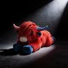 Highland Cow Plush Toy With Super Soft Short Pile For Kids And Adults