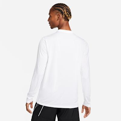 Nike T-Shirts Herren Weiß Rundhals Mittlere Normale Passform