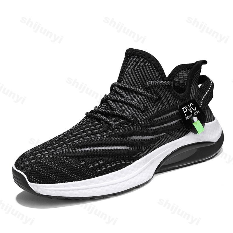 Fashion Men's Sports Casual Shoes 2025 Spring New Mesh Breathable Fashion Trend Shoes Comfortable Versatile Thick Sole Platform sneakers