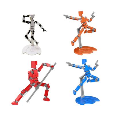 Çok Eklemli Hareketli Bebek 3D Baskı Dekompresyon Oyuncağı