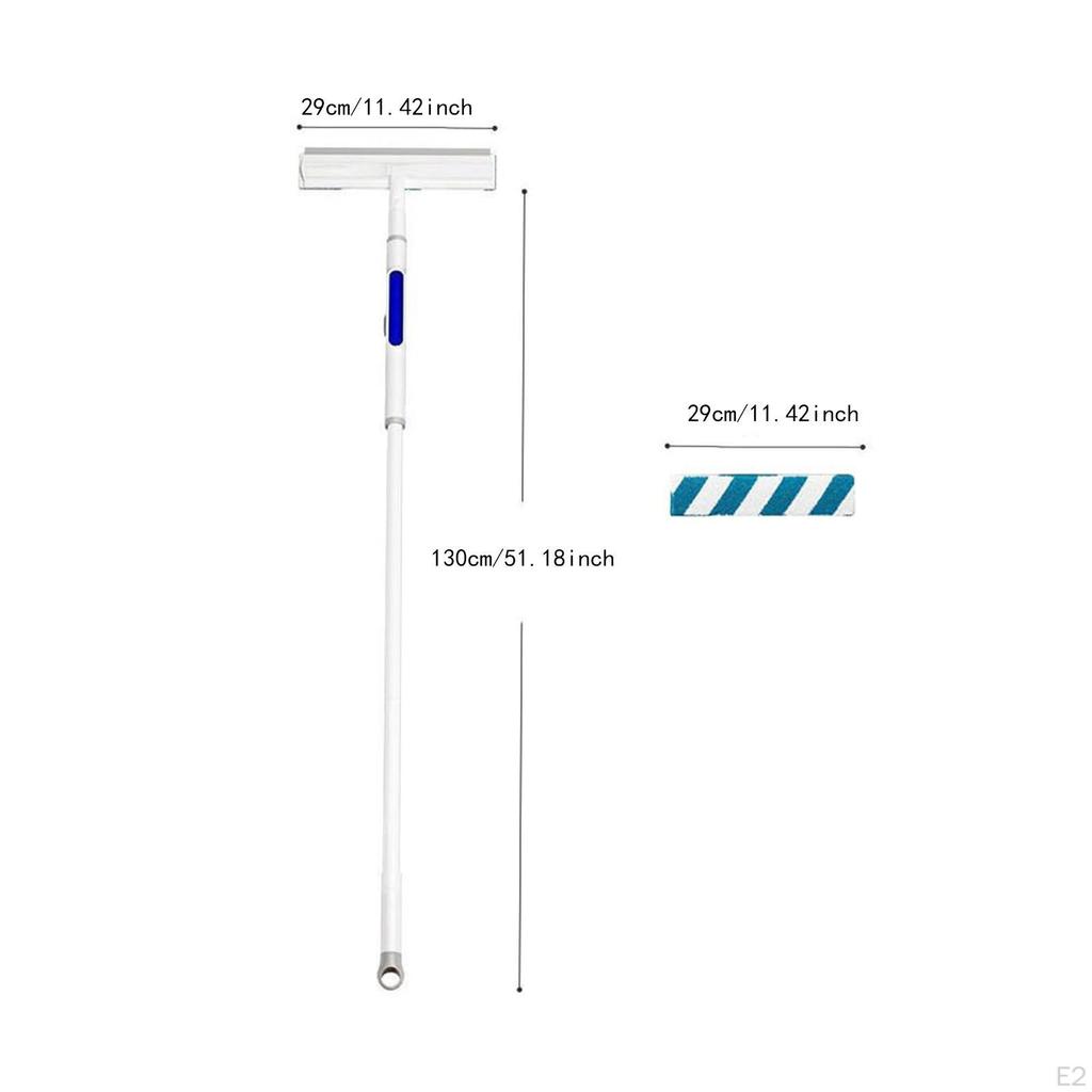 Window Cleaner Glass Wiper with Hook for Home And Outdoor Use