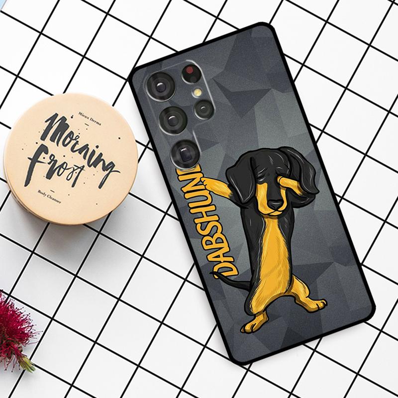 DACHSHUND Case For Samsung Galaxy S23 S21 S22 Ultra S8 S9 S10 Note 10 Plus Note 20 Ultra S20 FE Cover