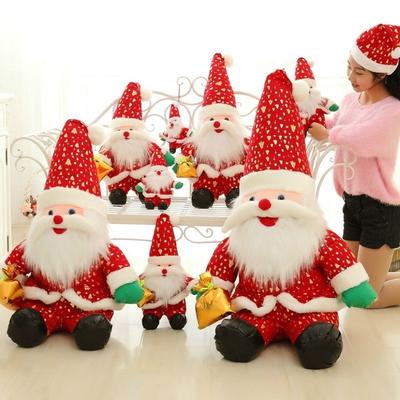 Jultomte Docka Plyschleksak Juldekoration Docka Julevenemang Gåva