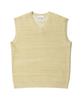 Aott Two-Tone Color Block Knit Vest Lime
